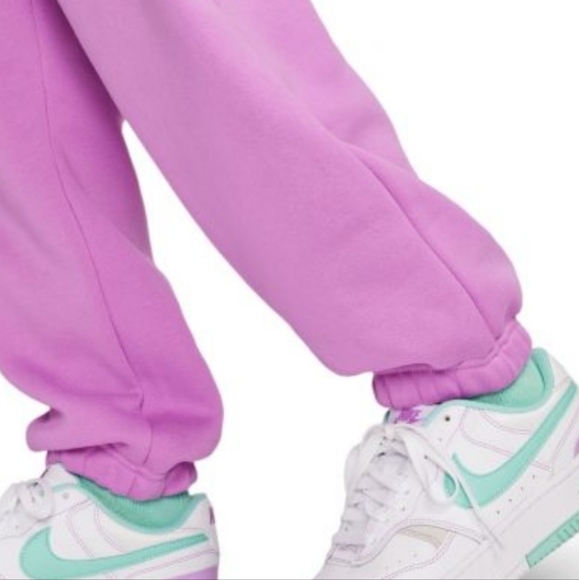 Nike Sportswear Phoenix Fleece High-waisted Oversized Sweatpants - Rush Fuschia - Picture 5 of 12